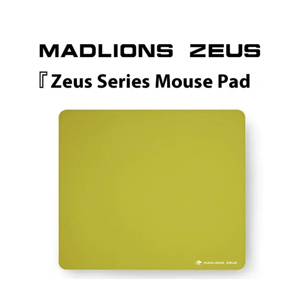 Exclusive MADLION Zeus Xsoft FPS Gaming Mousepad 5mm Hybrid Surface Precision Control Desk Mat PC Esports Gaming Accessories