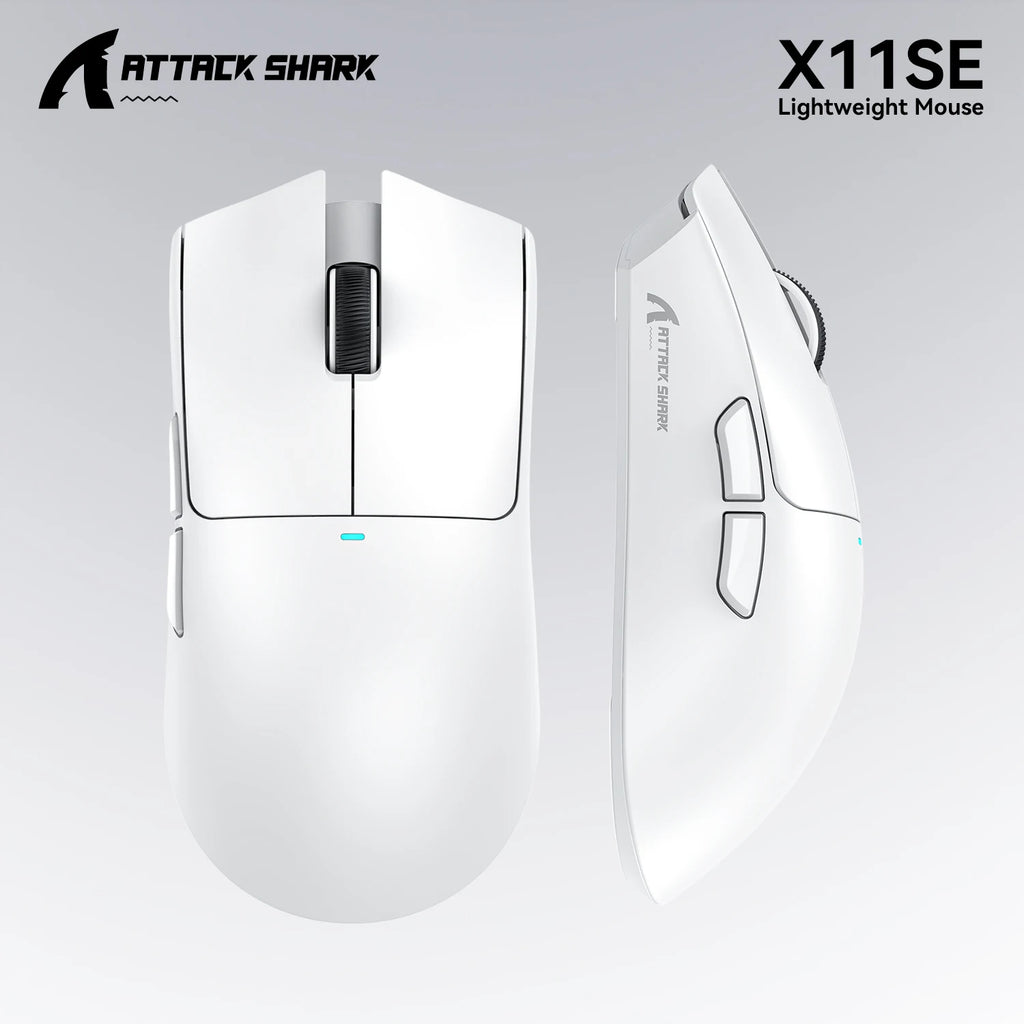 Attack Shark X11  X11SE Wireless Gaming Mouse 3-Mode , PAW3311, 22000DPI, 400IPS, PC Gaming Mouse