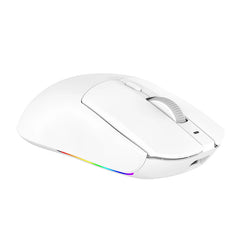 AJ139-V2-MC Tri-mode Wired/2.4GHz /BT Wireless Gaming Mouse with Magnetic Charging Base PAW3311 Gaming Chipset 12000DPI Max