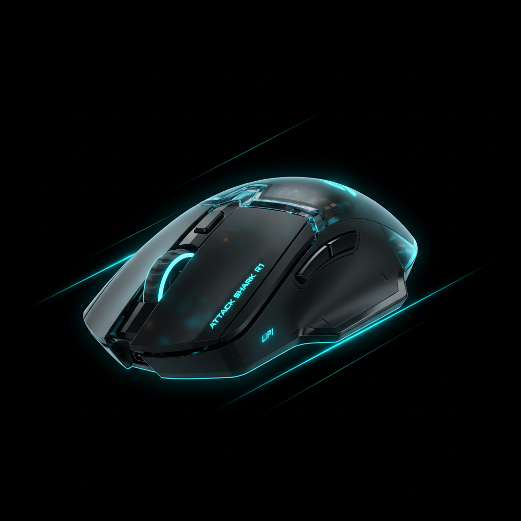 Attack Shark R1 Wireless Gaming Mouse